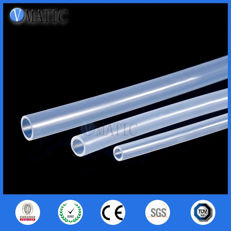 

Free Shipping 10 Meter Long Ptfe 15T Tube Od 2.1Mm Id 1.5Mm Approve Sgs Certification For 3D Printer Plastic Ptfe Tube