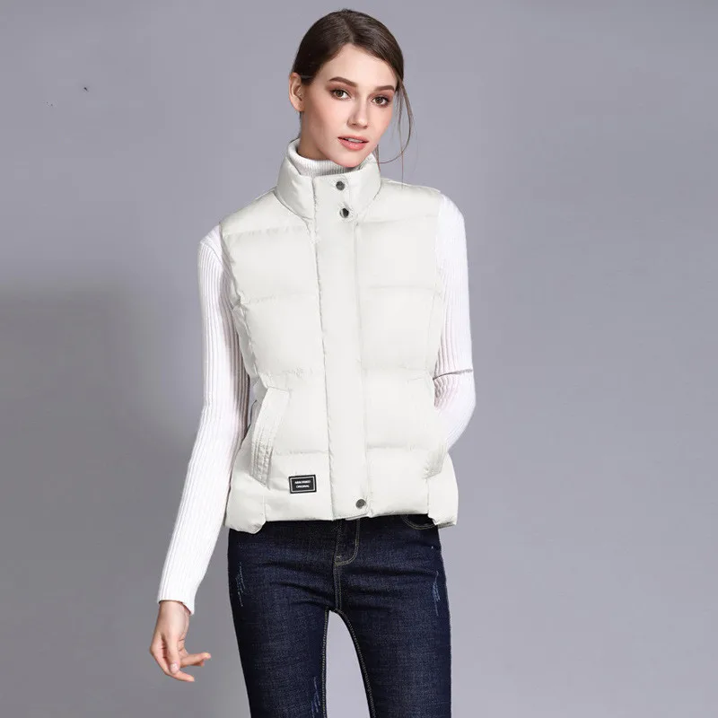 

Solid Color Cotton Vest Women 2021 Autumn Winter New Korean Style Plus Size Loose Short Warm Vest Female LR1312