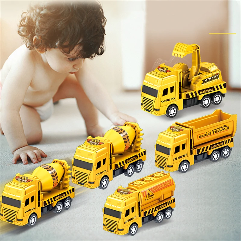 Игрушечный инженерный автомобиль 4 шт./компл. смеситель для строительного
