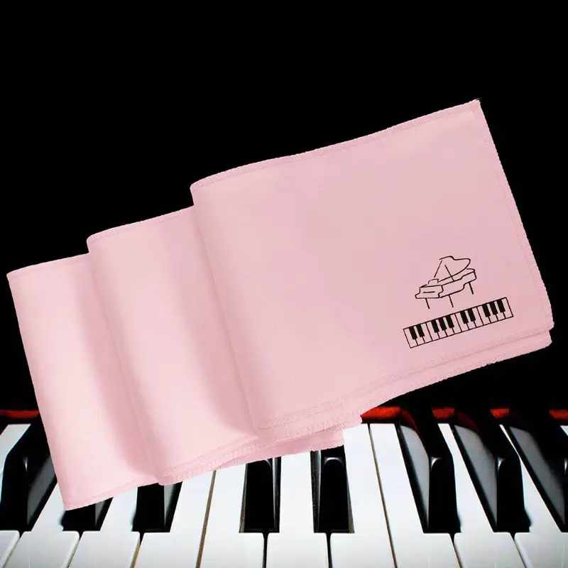 

Flannel Piano Keyboard Anti-Dust Cover Cloth for Any 88 Key Piano Cleaning Care