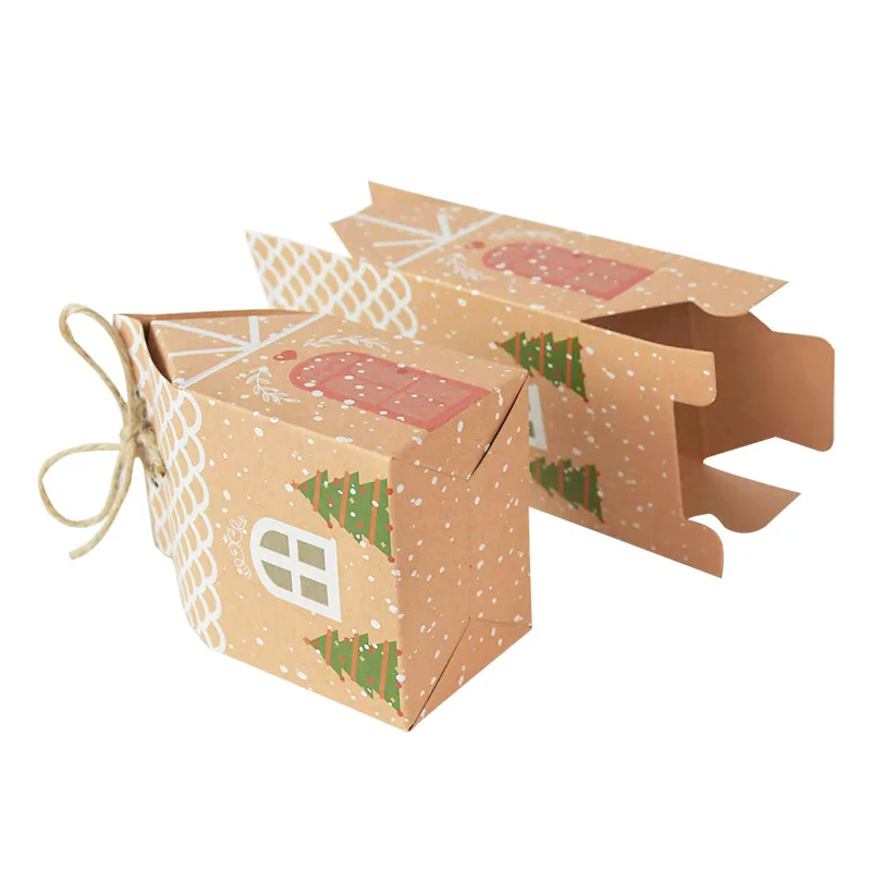 5 шт. коробка для конфет из крафт-бумаги | Дом и сад