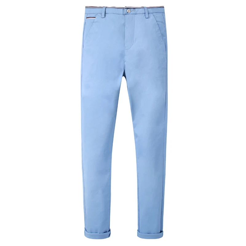 

VODOF 2019 Spring Winter New Casual Pants Men Cotton Slim Fit Chinos Fashion Trousers Male Brand Clothing Plus Size business