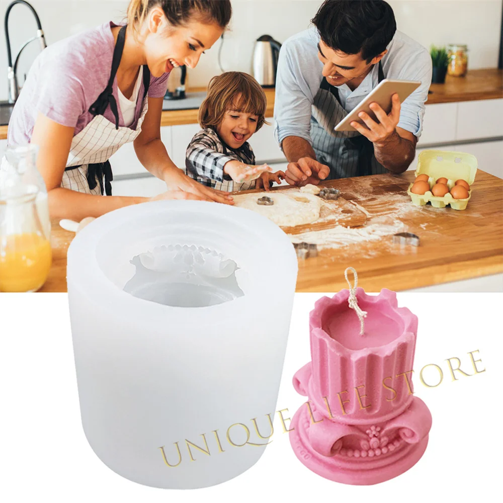 Новинка 2022 римская свеча на колонне силиконовая форма сделай сам