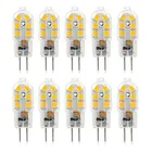 Светодиодная лампа 3 Вт, 5 Вт, 7 Вт, 10 шт.лот, ЛАМПОЧКА G4, 220 В переменного тока, 12 В постоянного тока, светодиодная лампа SMD2835, прожектор, люстра, освещение, замена галогенных ламп