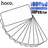 10pcslot hoco 3d full cover protective tempered glass for iphone 11 pro x xr xs max screen protector film for iphone7 8 plus