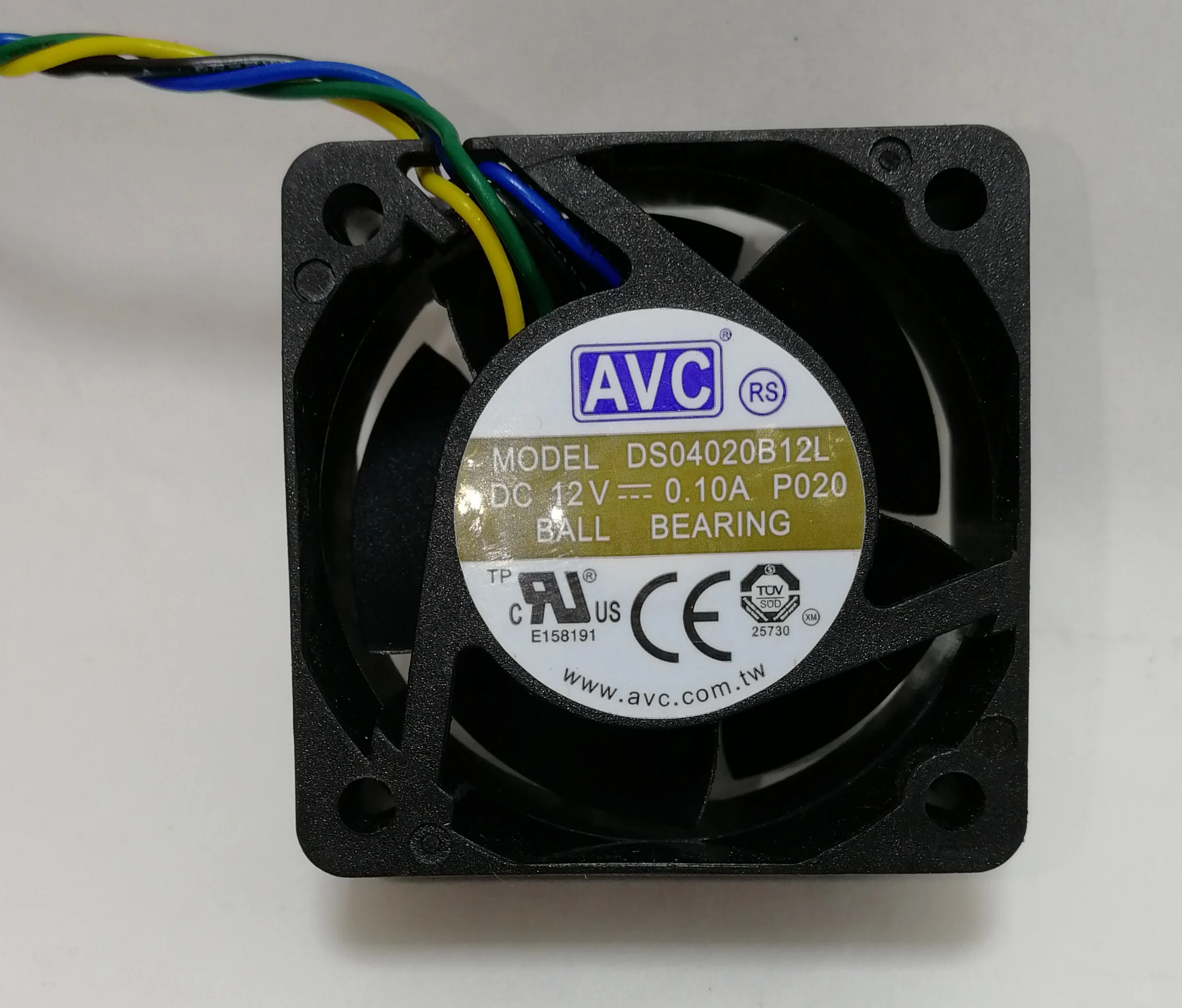 Ds04020b12l новый оригинальный для AVC 4020 4 см 4-контактный ультра-тихий контроль температуры и скорости чехол охлаждающий вентилятор
