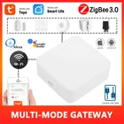 Умный сетевой шлюз ZigBee, многорежимный сетевой хаб с Wi-Fi и Bluetooth, работает с приложением Tuya Smart, Голосовое управление через Alexa Google Home