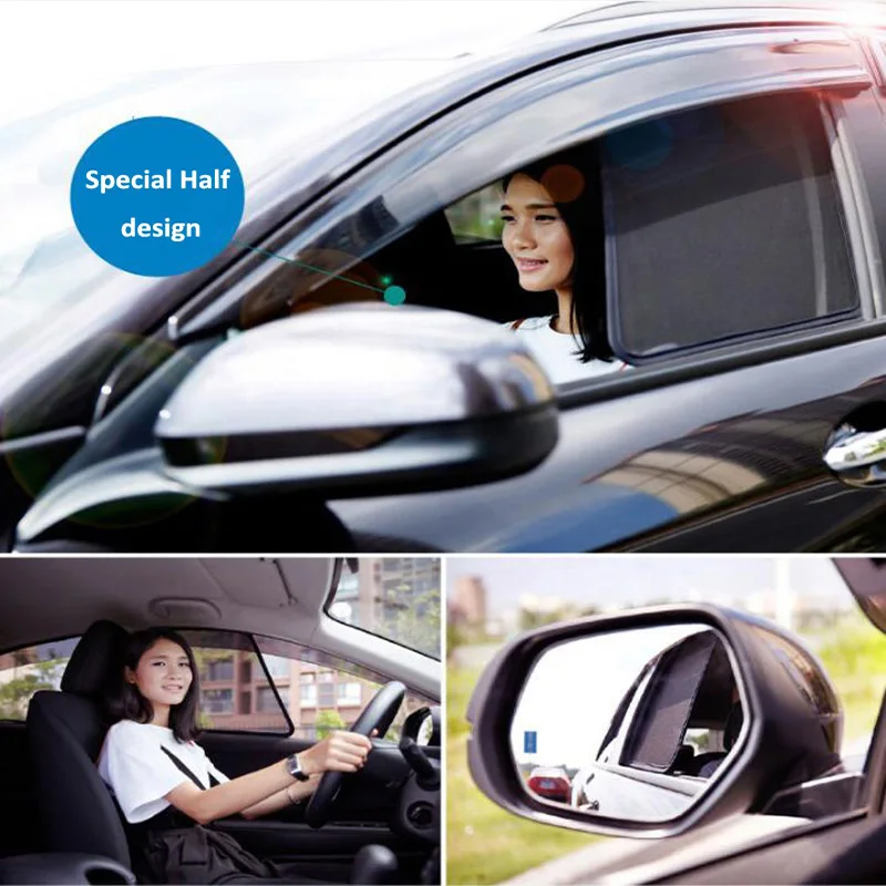 

For Toyota Corolla 2019-2021 Magnetic Curtains Car Sunshade Windshield Sunshield Window Shades Sun Screen Cover Auto Mesh Visor