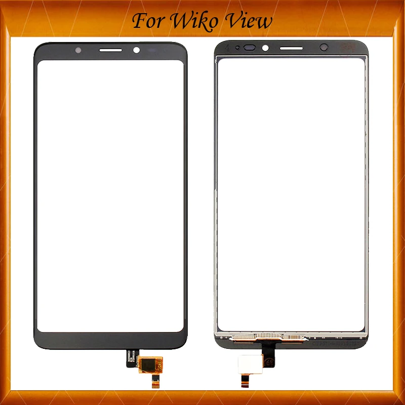 100% хорошо работающий сенсорный экран для Wiko View дигитайзер сенсорного экрана