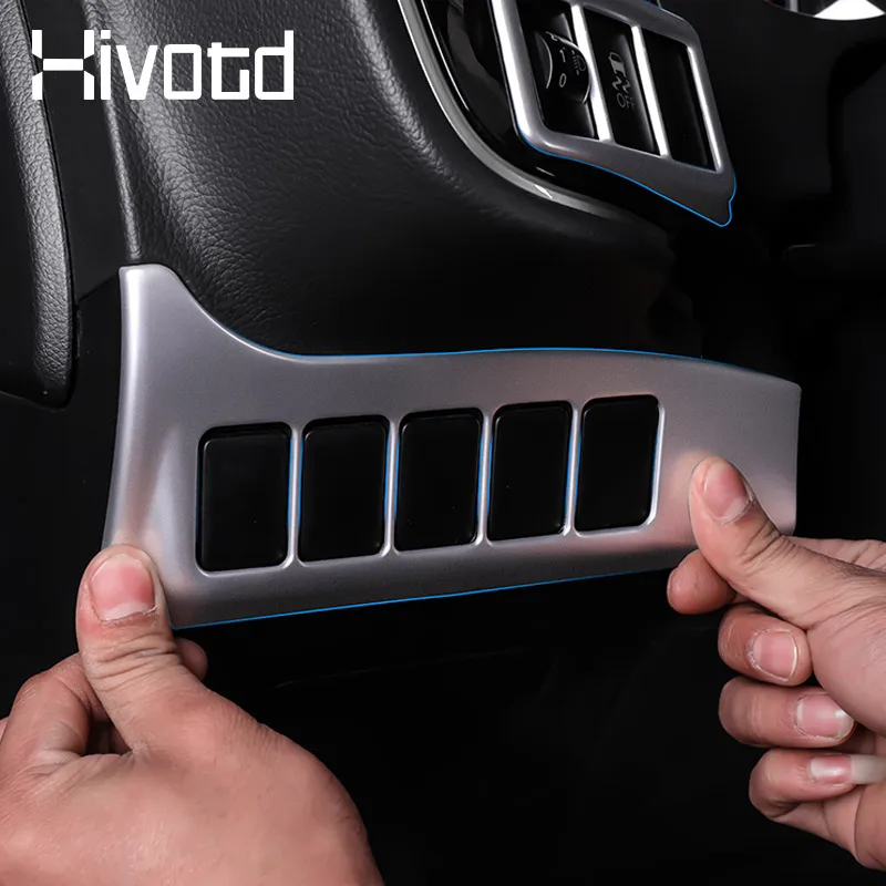 Hivotd наклейка на крышку фары для защиты интерьера Аксессуары Mitsubishi Outlander 3 2016-2021