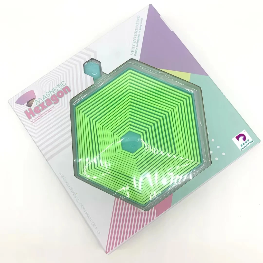 Новая Головоломка Lllusion Шестигранная игрушка Волшебная магнитная шестигранная
