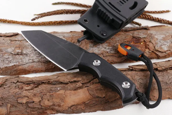 Бесплатная доставка нож с фиксированным лезвием для Farmer DAO Full Tang D2 стальной