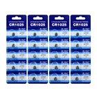 Литиевая батарейка 3 в CR 1025 CR1025, 50 шт.лот, DL1025, BR1025, KL1025, для часов, электронных игрушек, пультов дистанционного управления