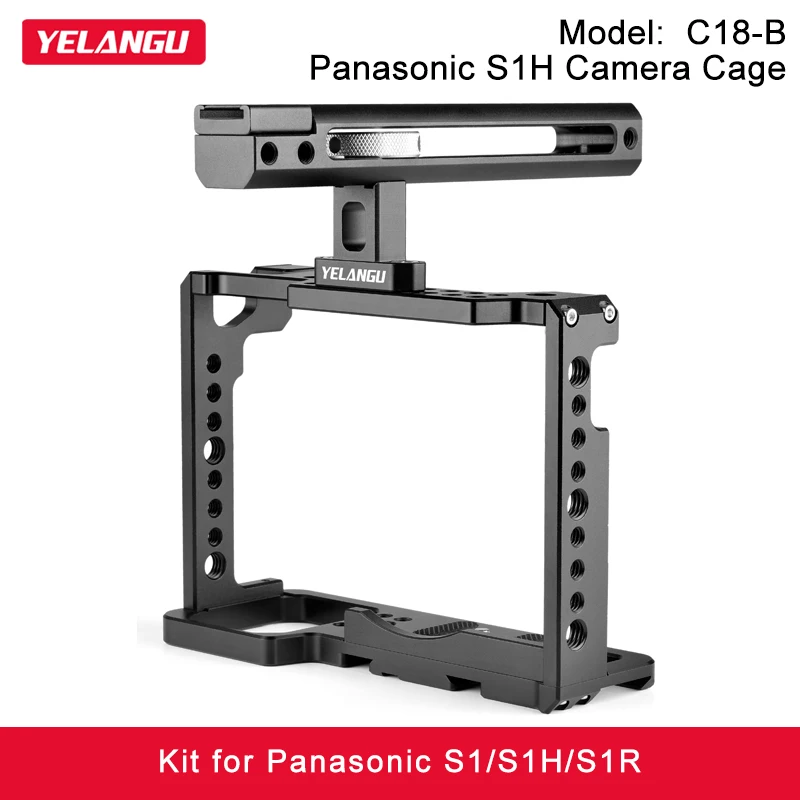 

Camera Cage Protective Case Mount For YELANGU C18-B With Top Handle Grip Camera Photo Studio Shooting