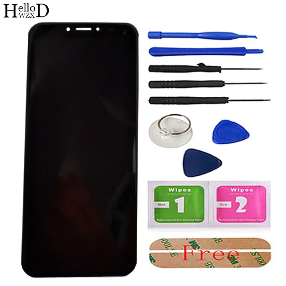 

5.45" LCD Display For Philco Hit PCS01 LCD Display Touch Screen Digitizer Panel Glass Assembly Tools 3M Glue Wipes