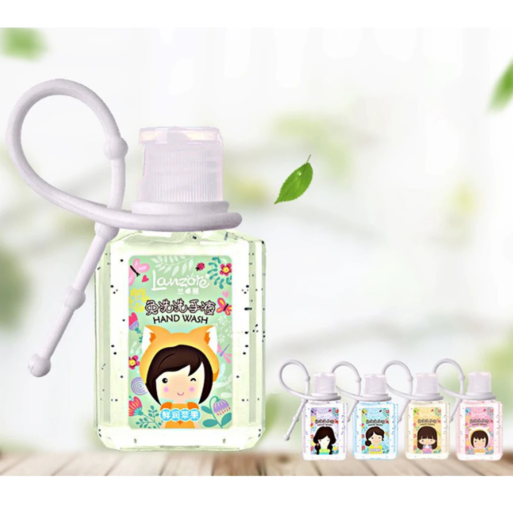 4Pcs 30ml Hand Soap Gel Sanitiser Cleaning Disposable Portable Antiseptics Moisturizing Liquid for Kids Adult | Дом и сад