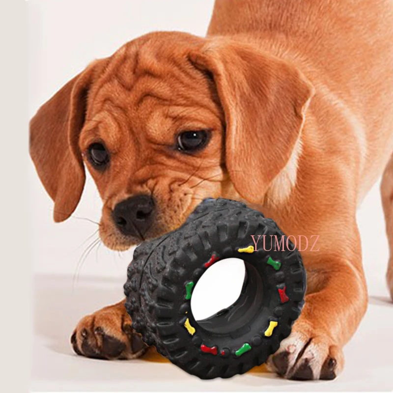 

Игрушки для собак для маленьких больших собак для игры со щенком обучение скрипучий игрушки шины протекторами Жесткие игрушки для домашних...