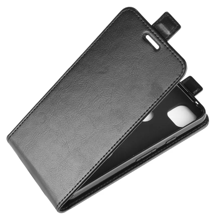 

For Google Pixel 4A Case Cover Flip Leather Case For Google Pixel 4A Vertical Wallet Leather Case With Credit Card Slot
