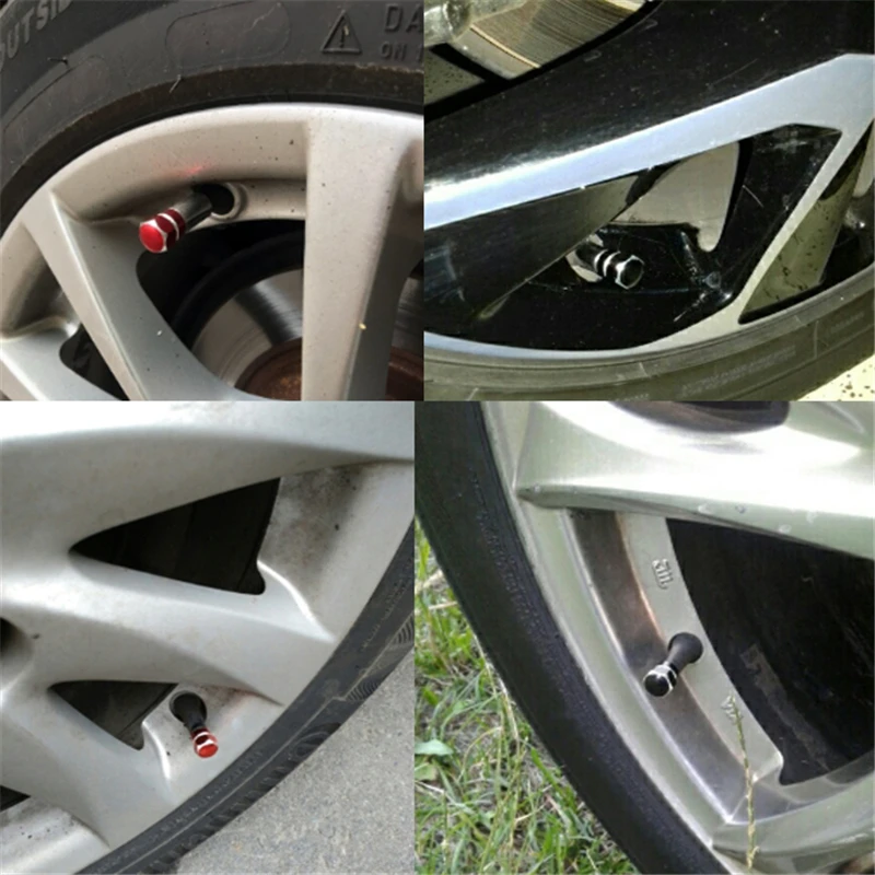 

4 шт., алюминиевые шестигранные колпачки для автомобильных колес