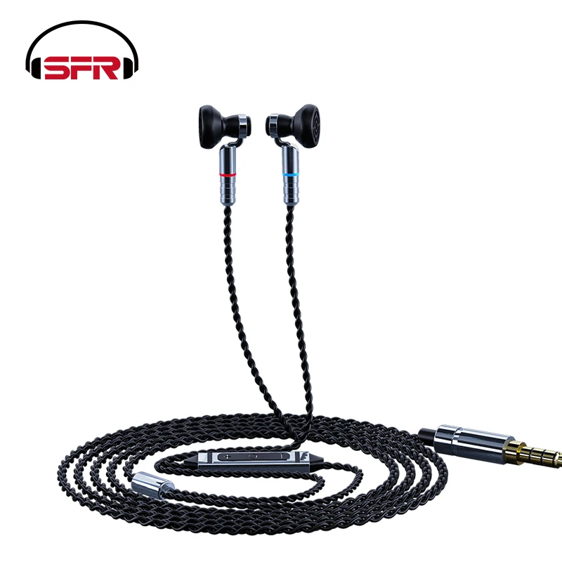 SENFER SFR KP120 наушники в ухо Металлические HIFI Earburd белок диафрагма Динамический драйвер с MMCX съемный кабель SFR PT15 KP110