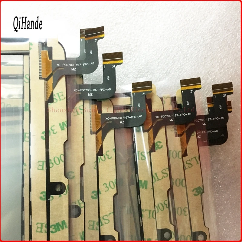 

New Touch Screen For xc-pg0700-197-fpc-a0 Touch Panel Digitizer Glass Sensor Replacement XC-PG0700-197-FPC-AO XC-PG0700-197