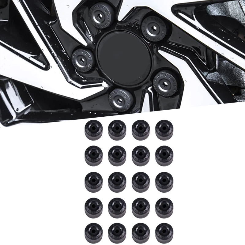 20 шт. Противоугонная крышка обода колеса крышки центра ступицы для Honda Civic 10th 2016 2017