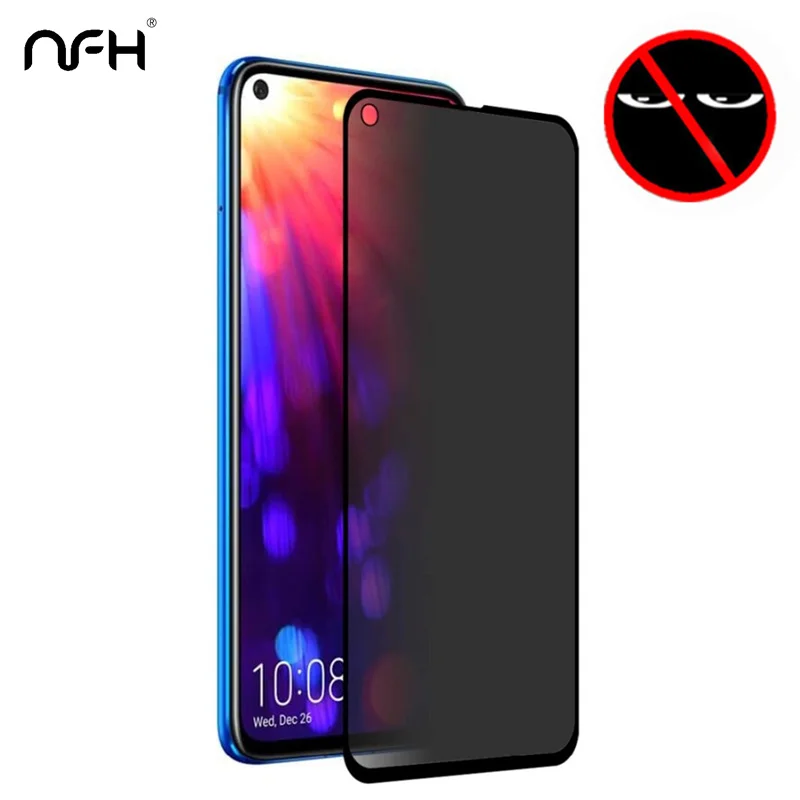 3D изогнутое анти шпионское закаленное стекло для Huawei Honor 20 Pro 9H жесткая Защитная