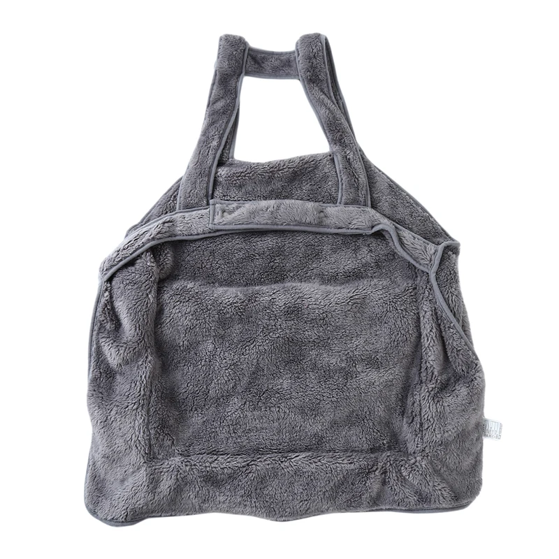 Рюкзак для переноски щенков кошек собак фартук из кораллового бархата кроличьей