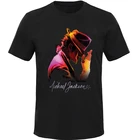 Майкл Джексон, футболка, новые модные мужские футболки, музыкант, хип-хоп, с коротким рукавом, сумасшедшая футболка, хлопковые мужские Топы И Футболки с круглым вырезом