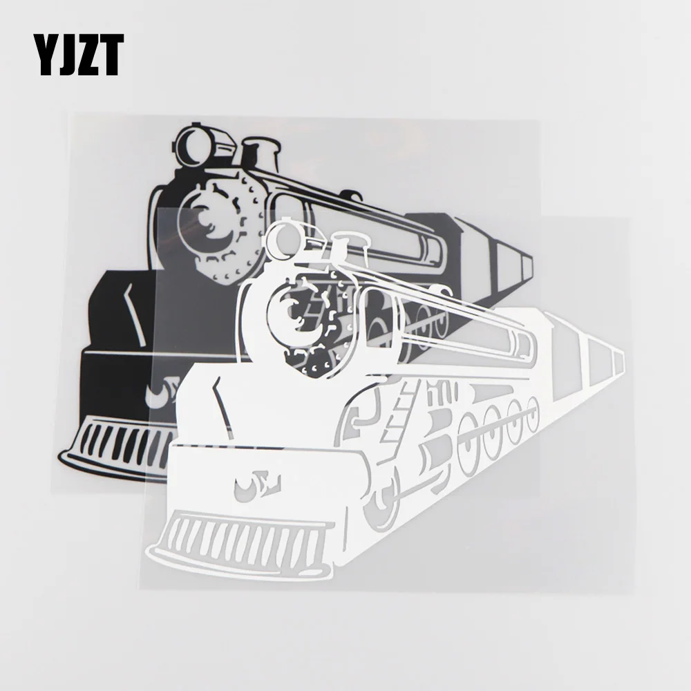

YJZT 20CM*15.3CM Train Ideas Car Sticker Vinyl Decal Decorate Pattern 1A-0076