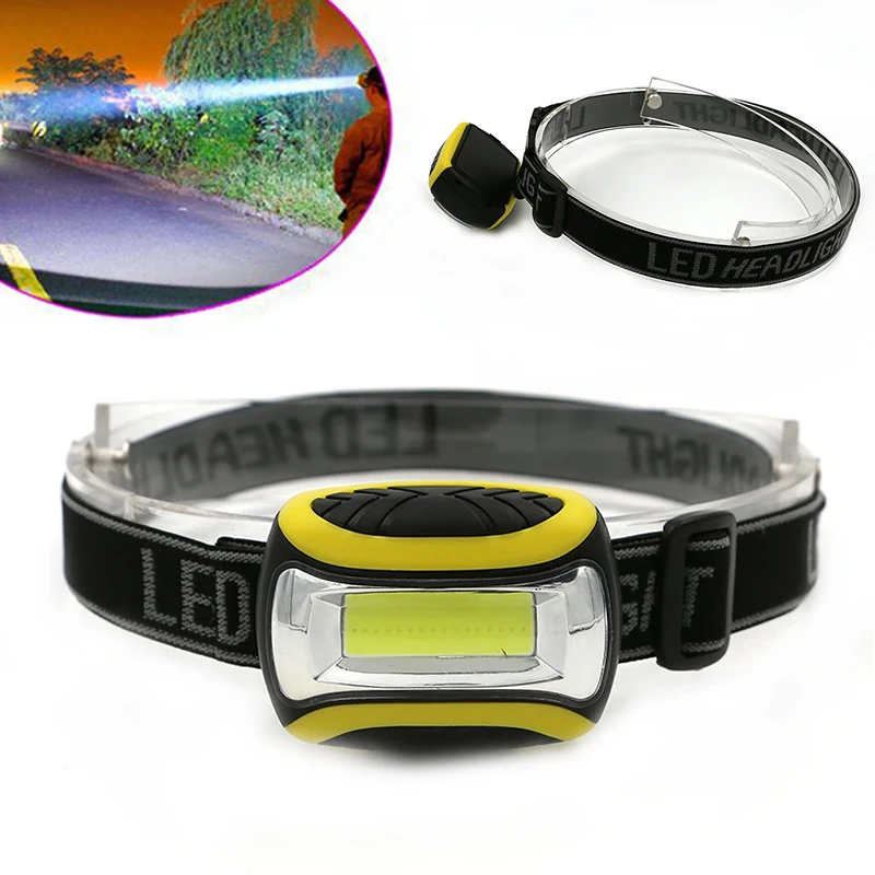 Миниатсветильник рный Водонепроницаемый светодиодный фонарик с COB матрицей