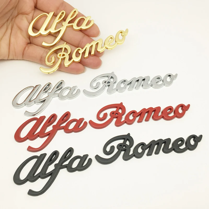 Автомобильный Стайлинг 3D металлический на багажник задний автомобильный значок