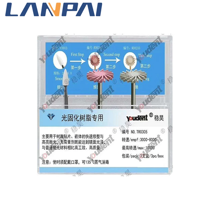 Lanpai Стоматологический светильник фотополимерные смолы для шлифовки и полировки