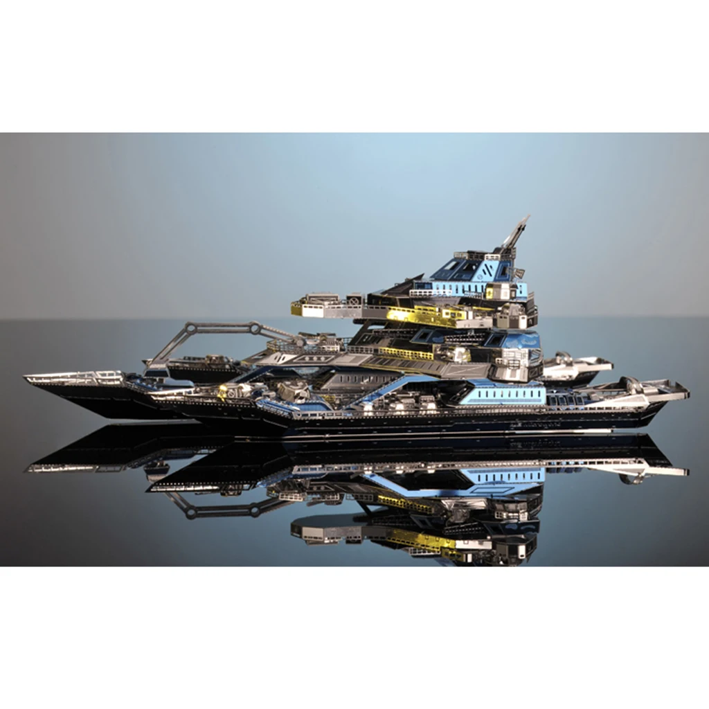 

Puzzles Mechanical Boat Assemble Model Brain Teaser Education Toy Decor Gift