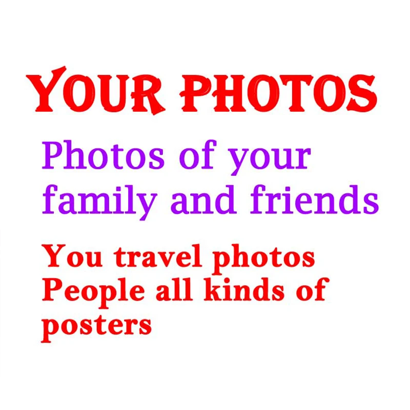 Персонализируйте свои любимые фотографии люди пейзаж животные все плакаты