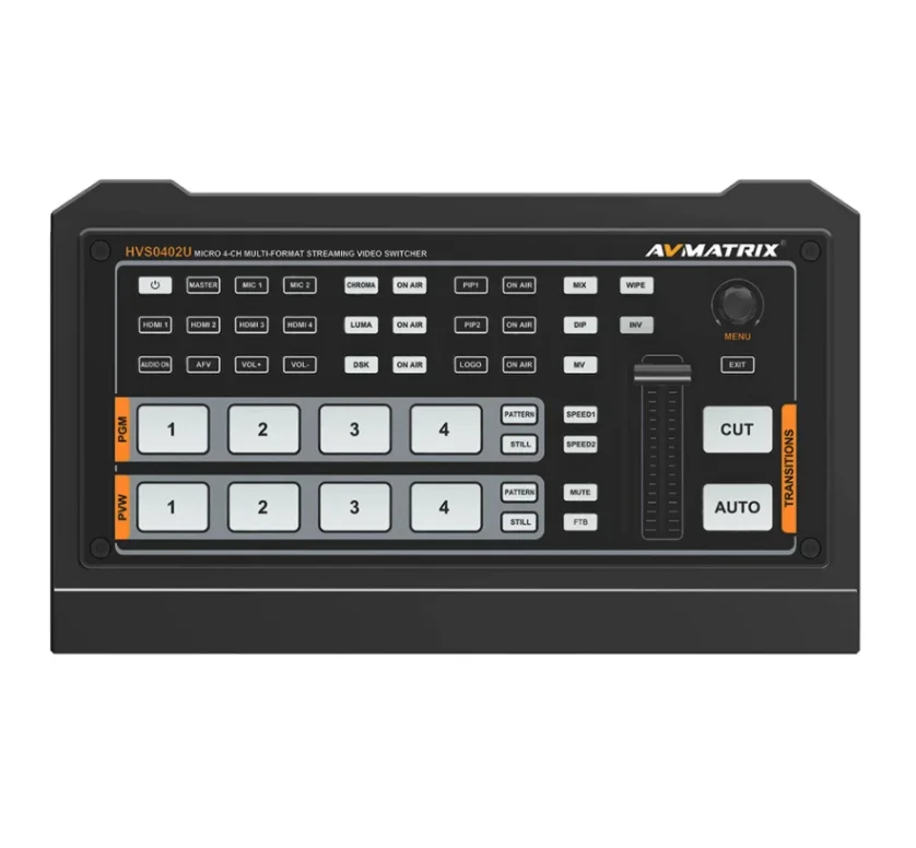 Avmatrix HVS0402U микро 4-канальный HDMI-совместимый переключатель потокового видео в