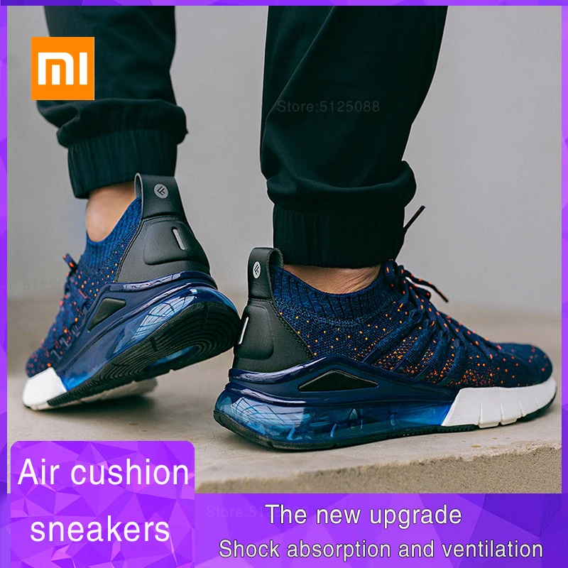 Новые кроссовки XIAOMI MIJIA FREETIE ультралегкие дышащие с амортизацией светоотражающая