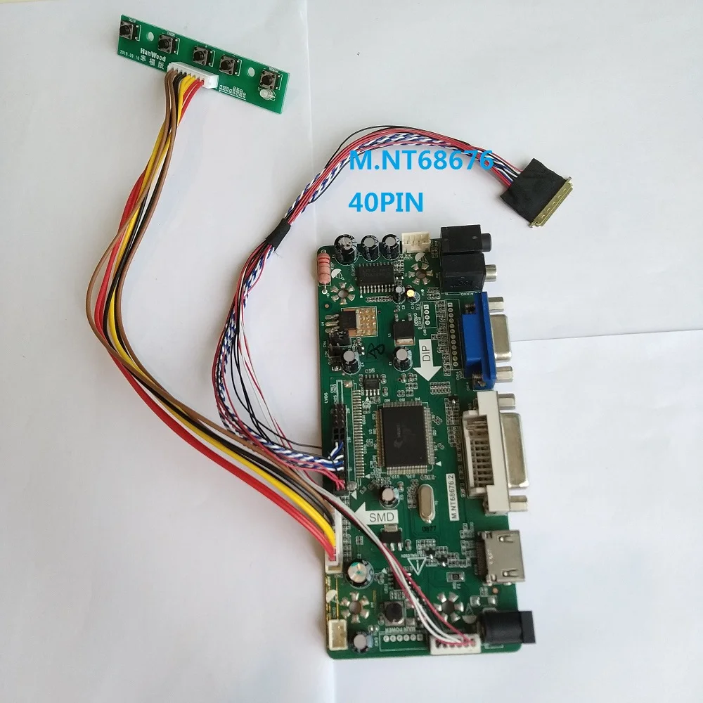 

Controller board card For N156B6-L06 1366*768 screen digital signal HDMI-compatible LED VGA DVI LCD driver kit panel Screen