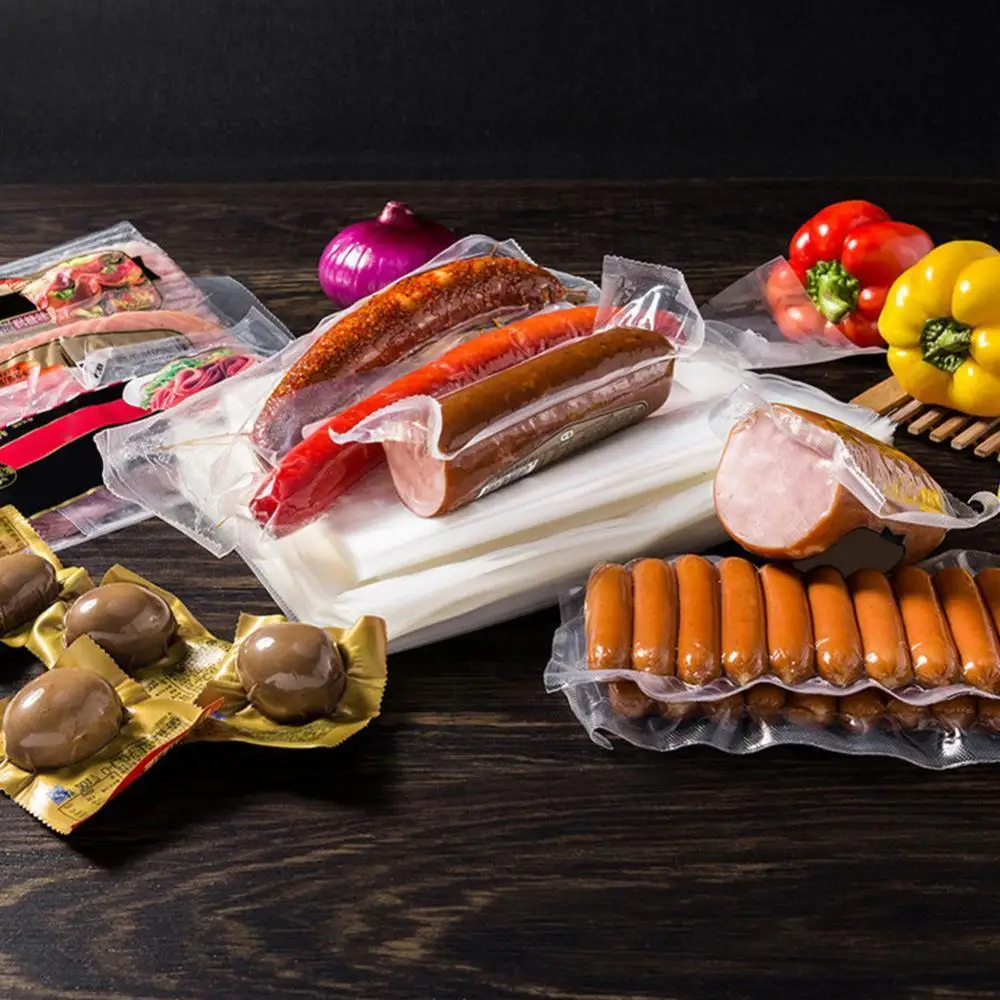 

40% Hot Sales!!! 2Pcs 15/20/25cmx500cm Kitchen Vacuum Sealer Rolls Food Saving Seal Storage Bags
