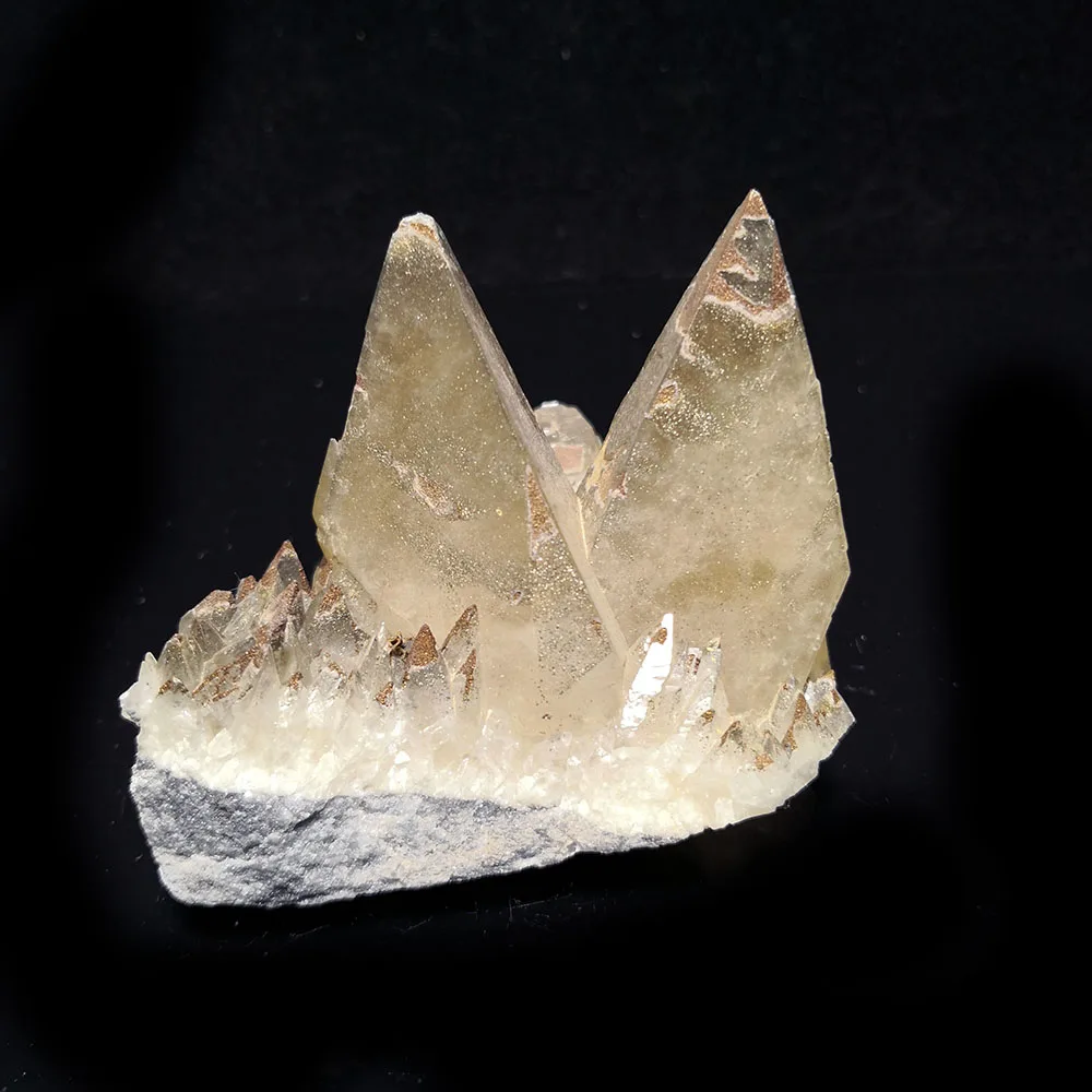 

272g D4-1 Natural Stone Calcite Pyrite Mineral Crystal Specimen Decoration From Jiangxi Province China