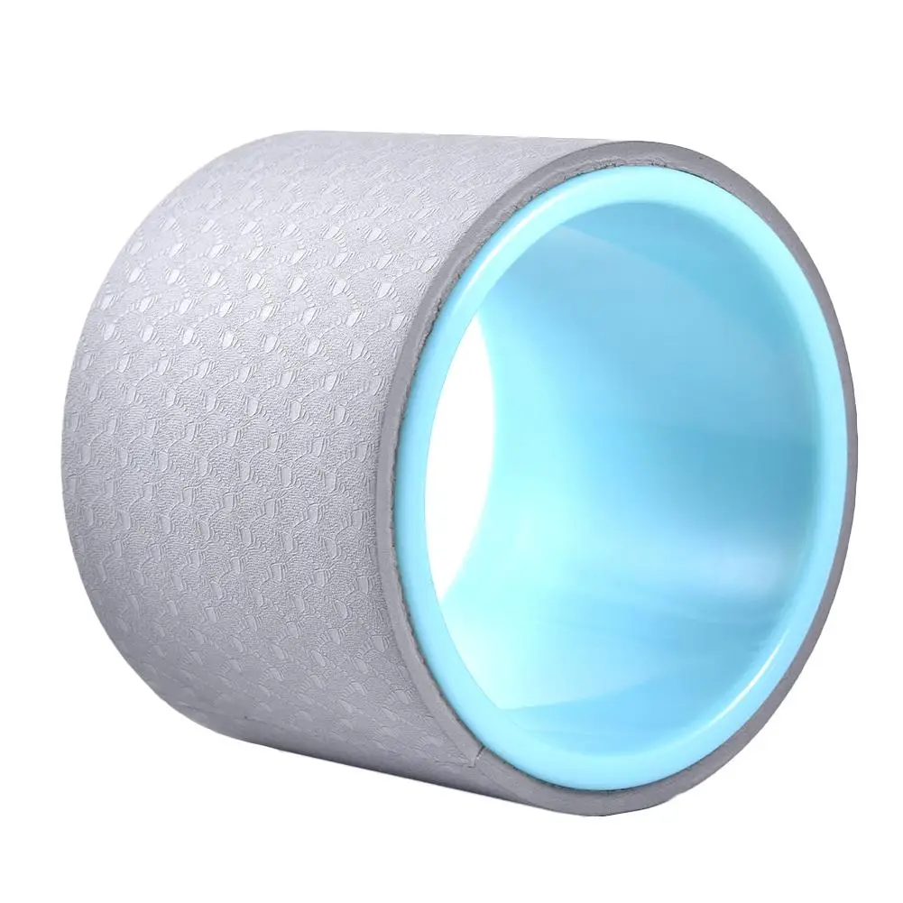 6 дюймовый ролик для йоги пилатеса круга из ТПЭ фитнеса массажное колесо кольцо