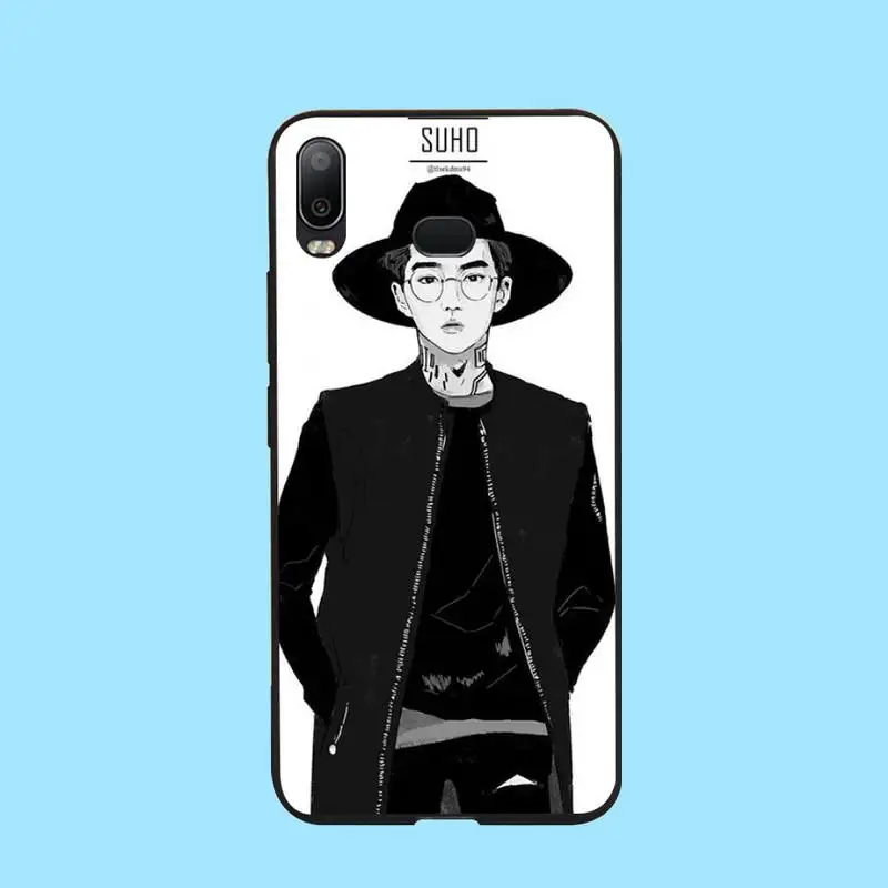 CUTEWANAN Exo Tao Новое поступление черный чехол для сотового телефона Samsung A10 A20 A30 A40 A50 A70
