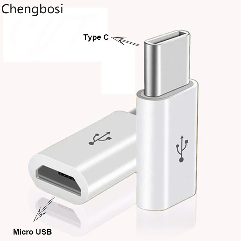 Переходник с Micro Usb папа на Type c Microusb C для Huawei Macbook Oneplus Xiaomi Otg зарядный кабель
