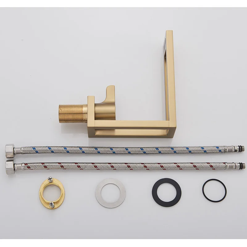 Смесители для раковины Senlesen золотистый никелевый кран ванной комнаты латунный