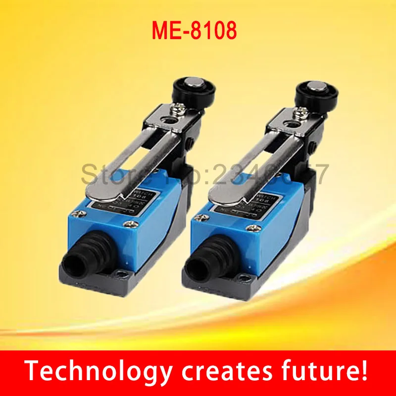 Концевой переключатель ME-8108 поворотный пластиковый роликовый концевой ME8108 10 шт.
