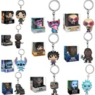 Аниме Kawaii Levi Stitch Godzillas Sasuke Карманный Брелок виниловые экшн-фигурки коллекционные модели игрушки для детей Рождественский подарок