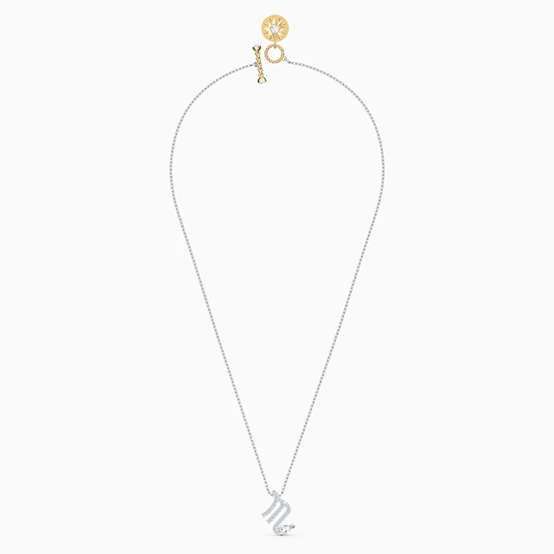 

Fashion Accessories SWA New Pendant Necklace Charm Scorpio Symbol Platinum Scorpio Necklace Women's Romantic Jewelry Gift