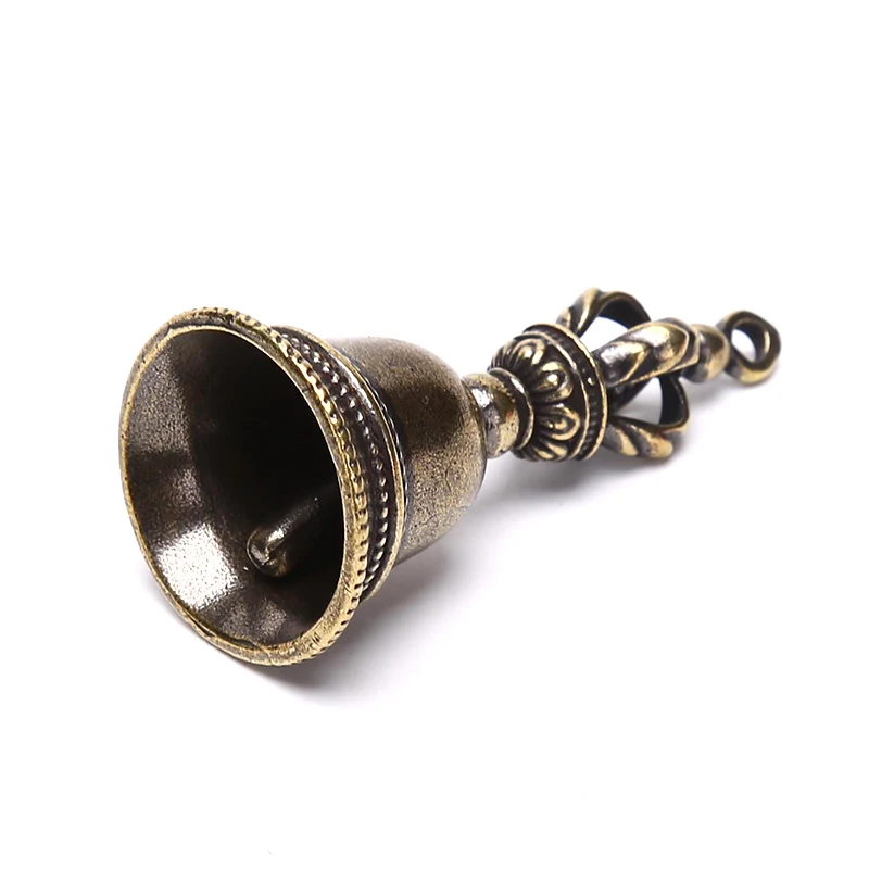 Латунь ремесленных волшебный колокольчик ветряной тибетская бронзовая брелок