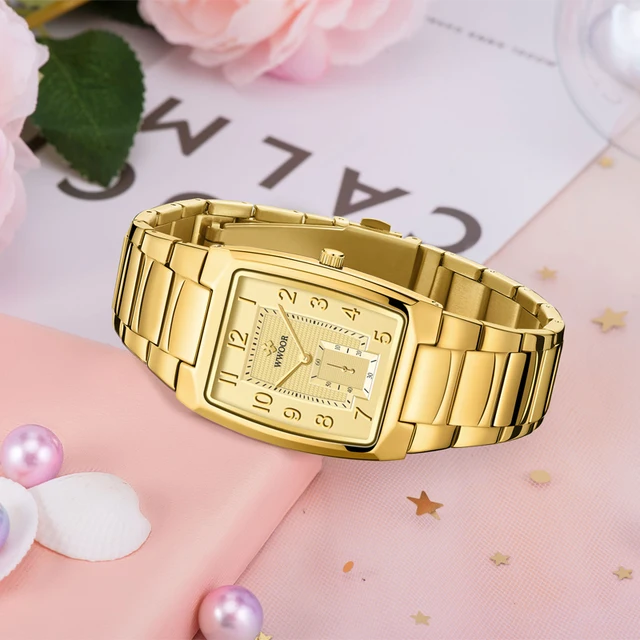 Gold Women Watches - Creative Women's Bracelet 2