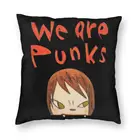 Наволочка Yoshitomo Nara We Are Punks, наволочка из мягкой ткани, декоративная наволочка для подушки, наволочка для дома, оптовая продажа, 45x45 см